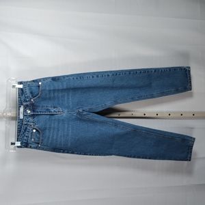 01175 Adika high rise straight leg blue jeans XS